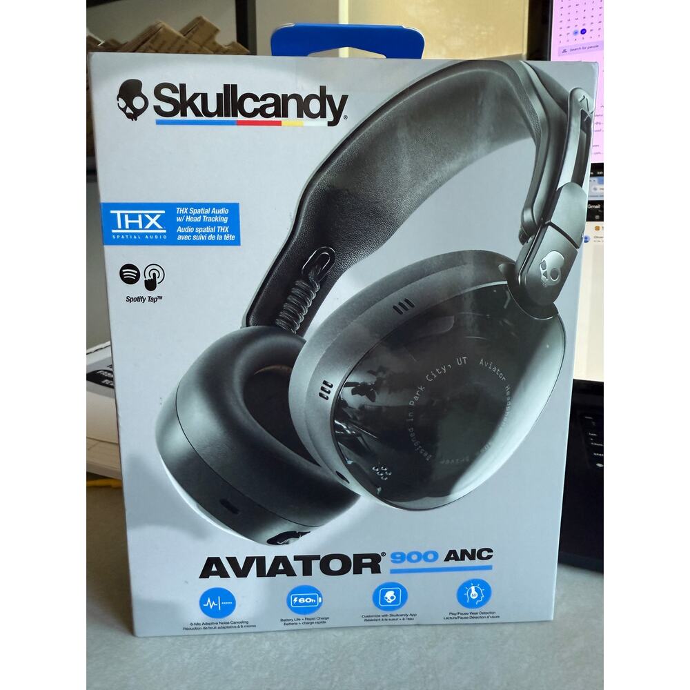BRAND NEW SKULLCANDY NEVER OPENED AVIATOR 900 ANC LIMITED EDITION Headphones